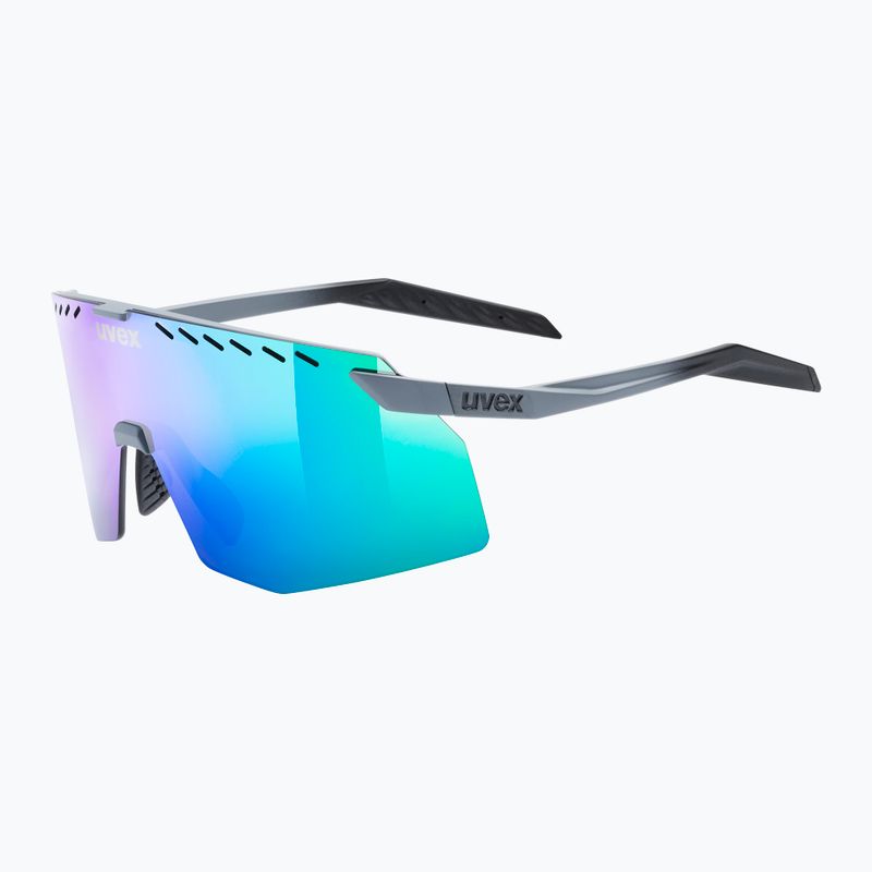Слънчеви очила UVEX Pace Stage grey matt/mirror green