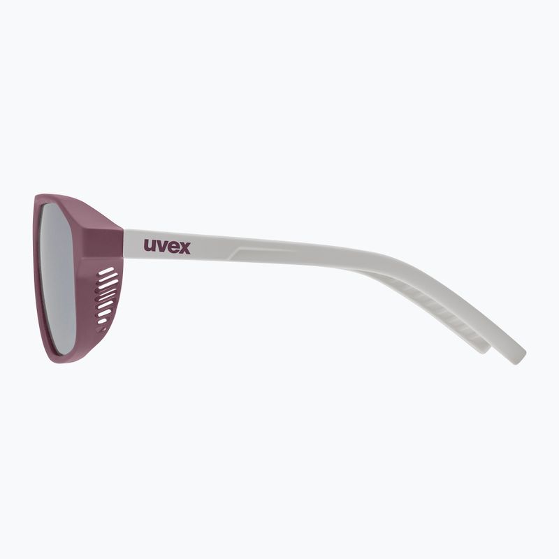 Детски слънчеви очила UVEX Cosmic Jr cranberry/grey matt/mirror silver 5