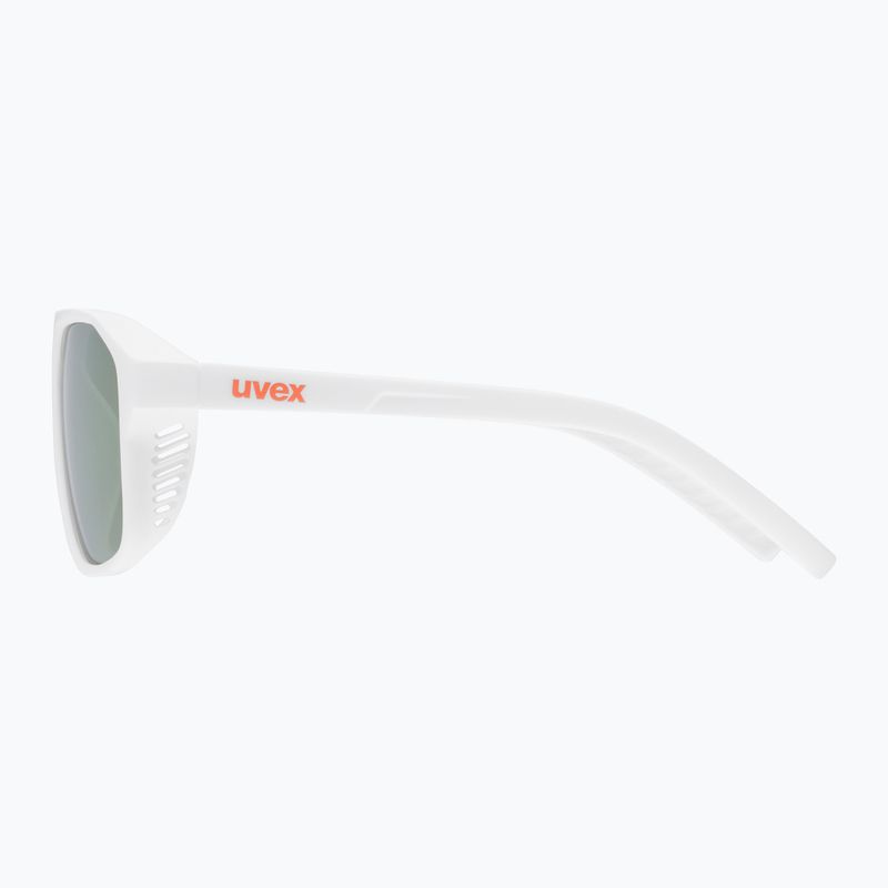 Детски слънчеви очила UVEX Cosmic Jr white matt/mirror red 5