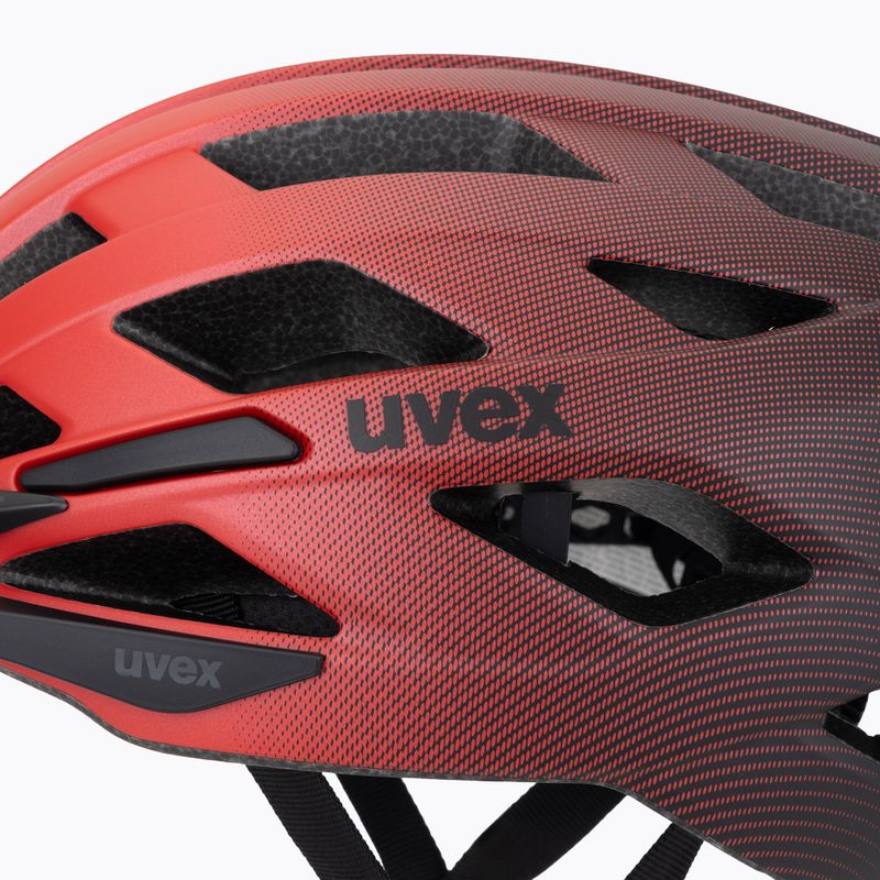 Велосипедна каска UVEX I-vo 2 red/black matt 7