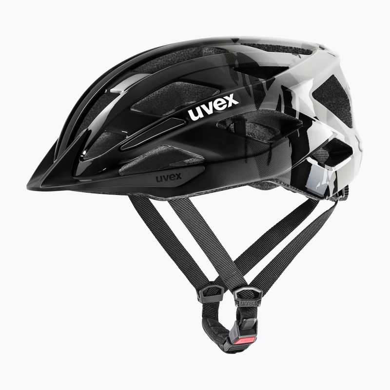 Детска велосипедна каска UVEX Air Wing 2 warm grey/black 8