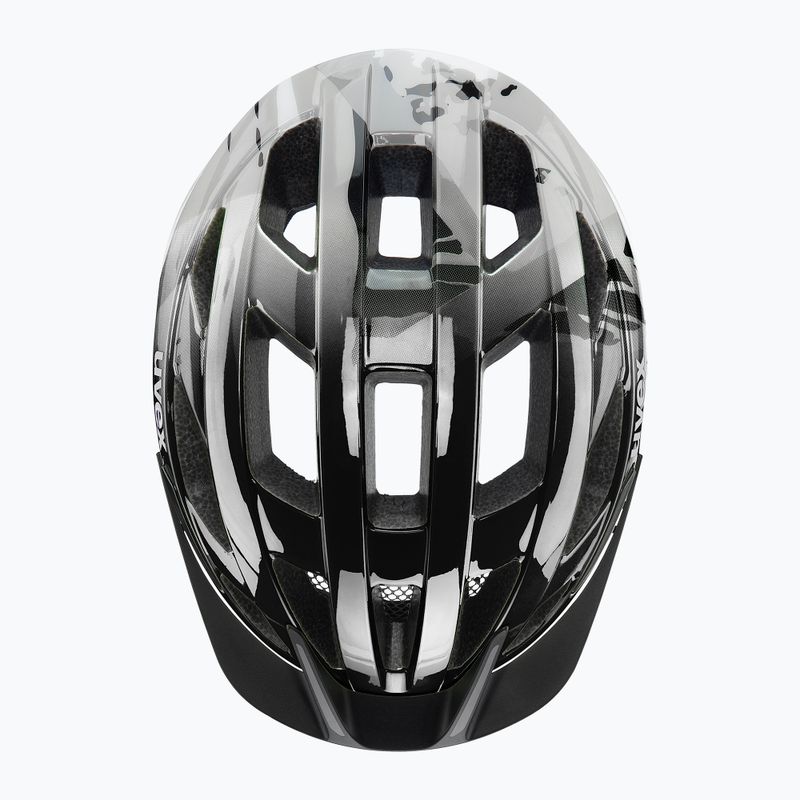 Детска велосипедна каска UVEX Air Wing 2 warm grey/black 11