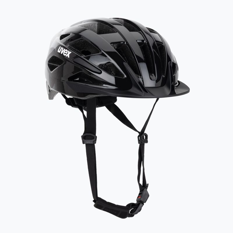 Детска велосипедна каска UVEX Air Wing 2 warm grey/black 2