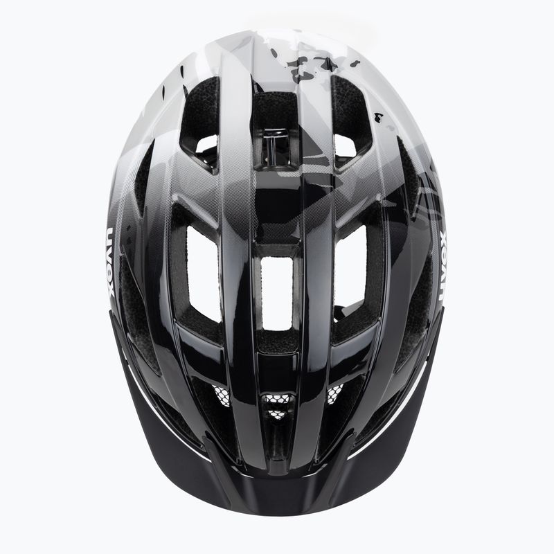 Детска велосипедна каска UVEX Air Wing 2 warm grey/black 6