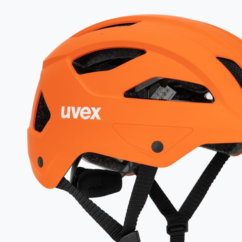 Велосипедна каска UVEX Stride papaya matt 7
