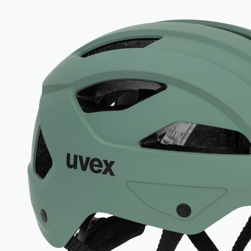 Велосипедна каска UVEX Stride sage green matt 8