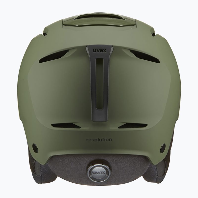 Скиорска каска UVEX Resolution khaki matt 3