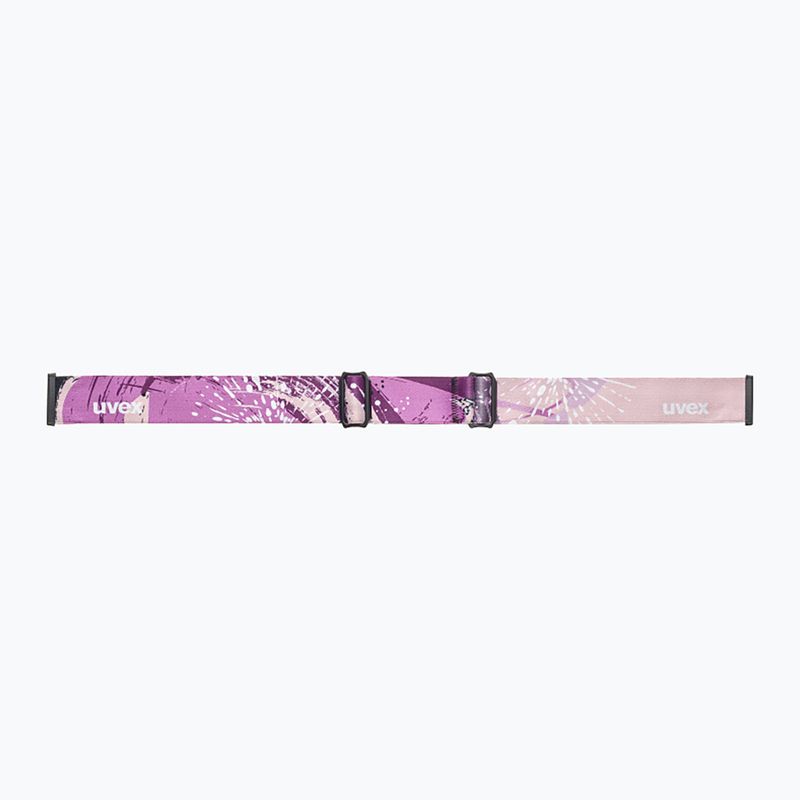 Детска скиорска маска UVEX Speedy Nova FM S2 pink matt/mirror pink 4