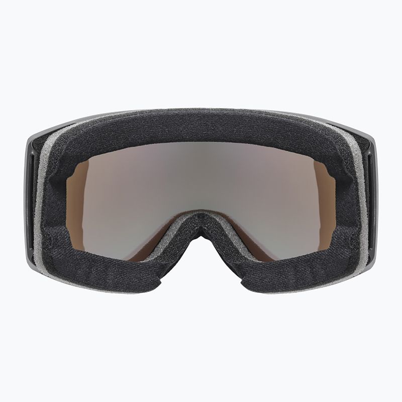 Скиорскa маска UVEX Scenic P S0-S4 black matt/mirror green/pola 3