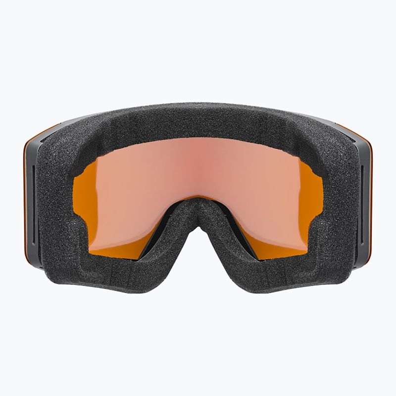 Скиорскa маска UVEX Ignite LG S2 black matte / orange 3