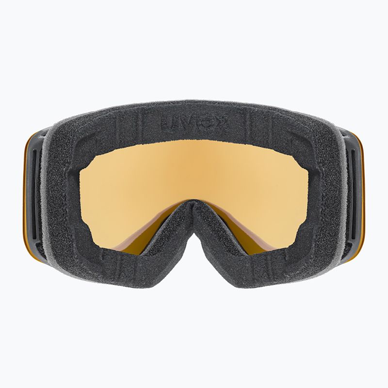 Детска скиорска маска UVEX Pwdr FM Jr S2 black matt/mirror sapphire 3