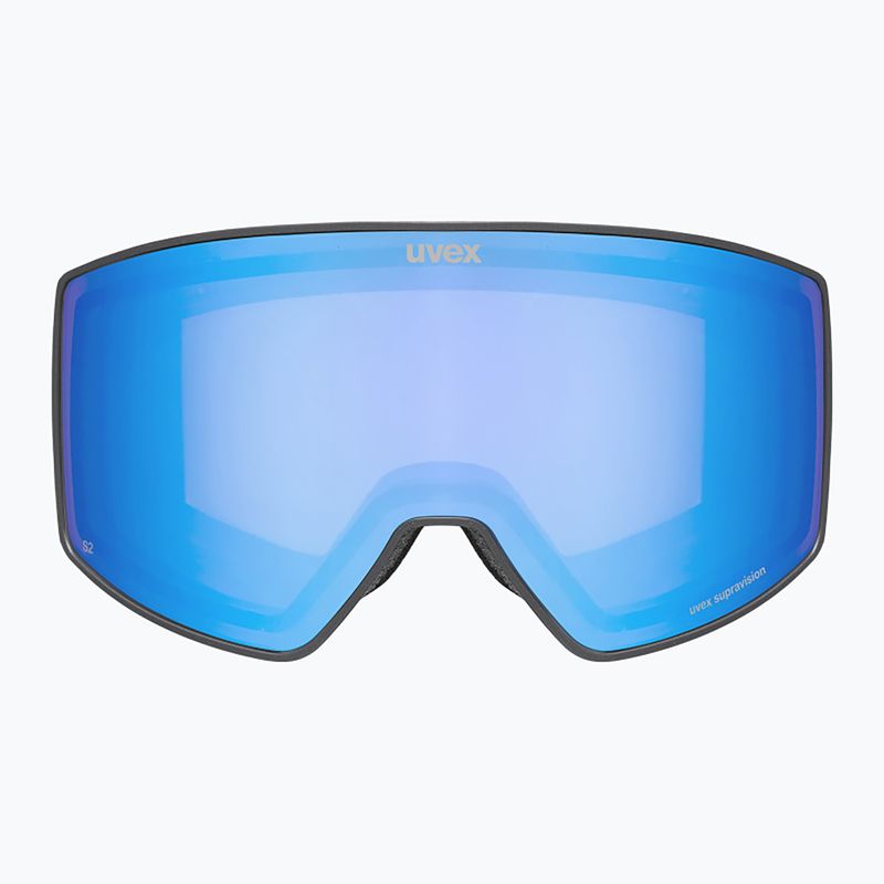 Скиорскa маска UVEX Scenic FM S2 black matt/mirror blue 2