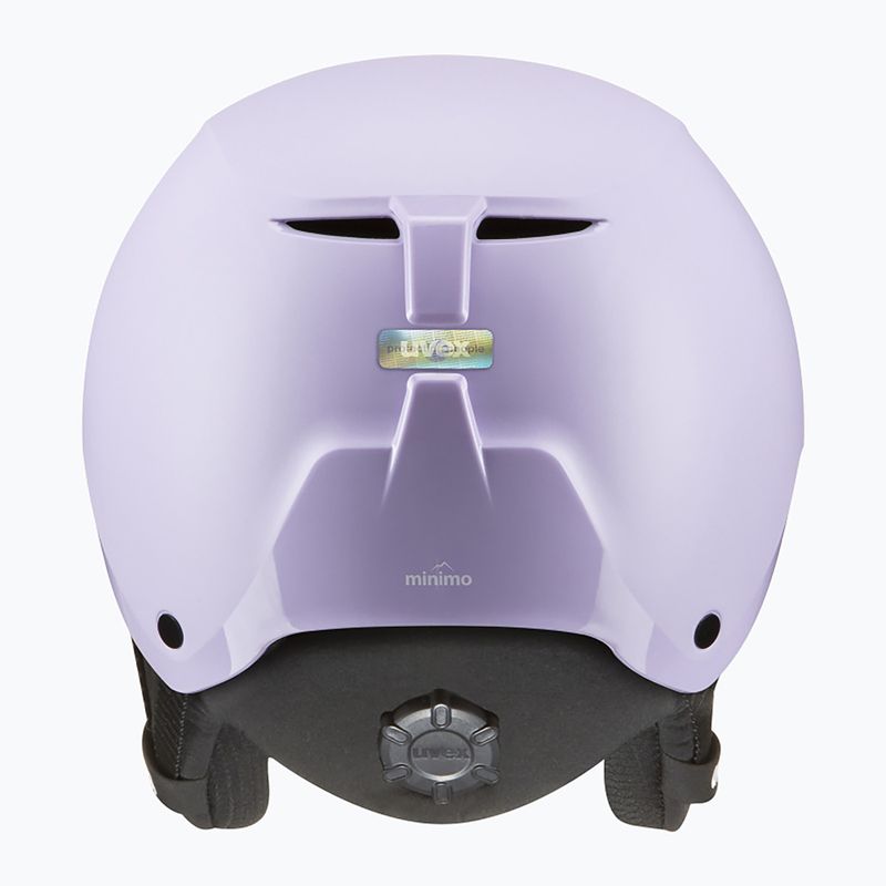 Детска скиорска каска UVEX Minimo cool lavender matt 3