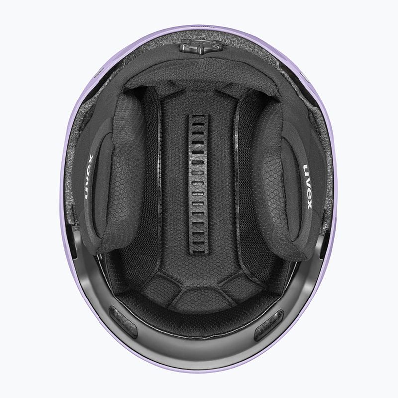 Детска скиорска каска UVEX Minimo cool lavender matt 5
