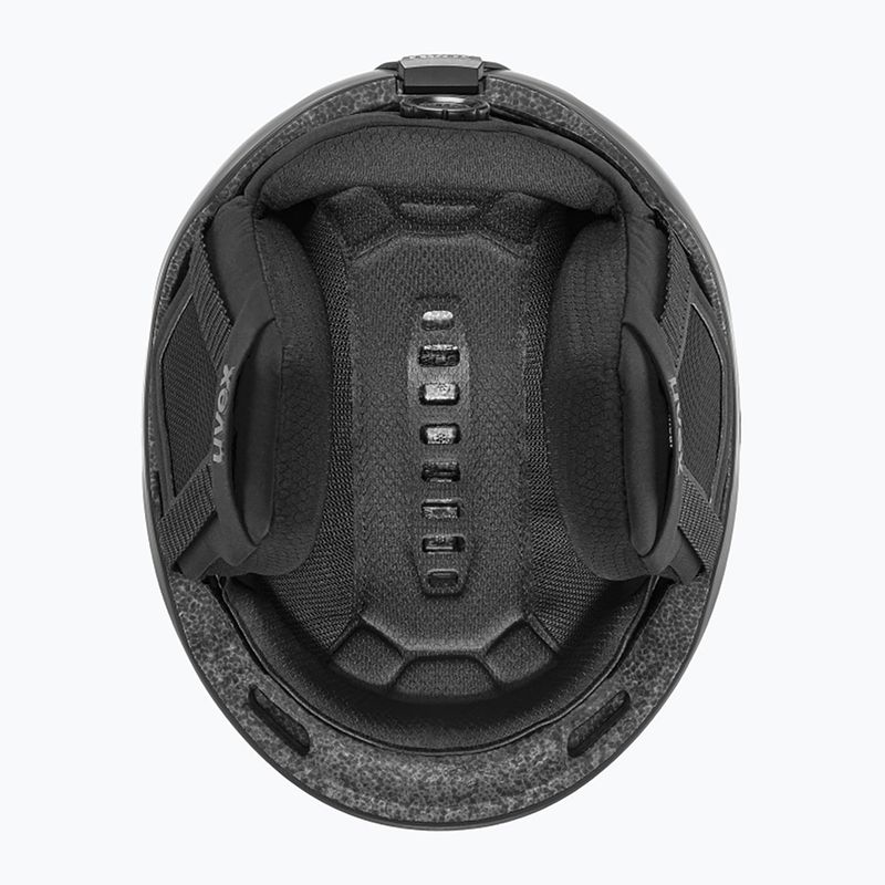 Скиорска каска UVEX Monte LT black matte 5
