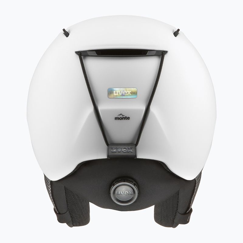 Скиорска каска UVEX Monte LT white matt 3