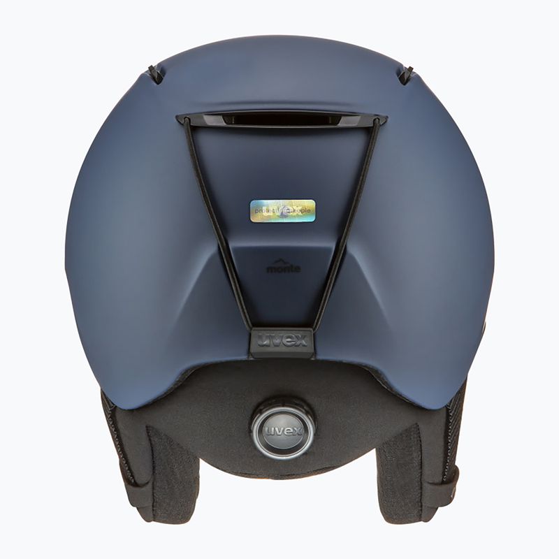 Скиорска каска UVEX Monte LT dusk blue matt 3
