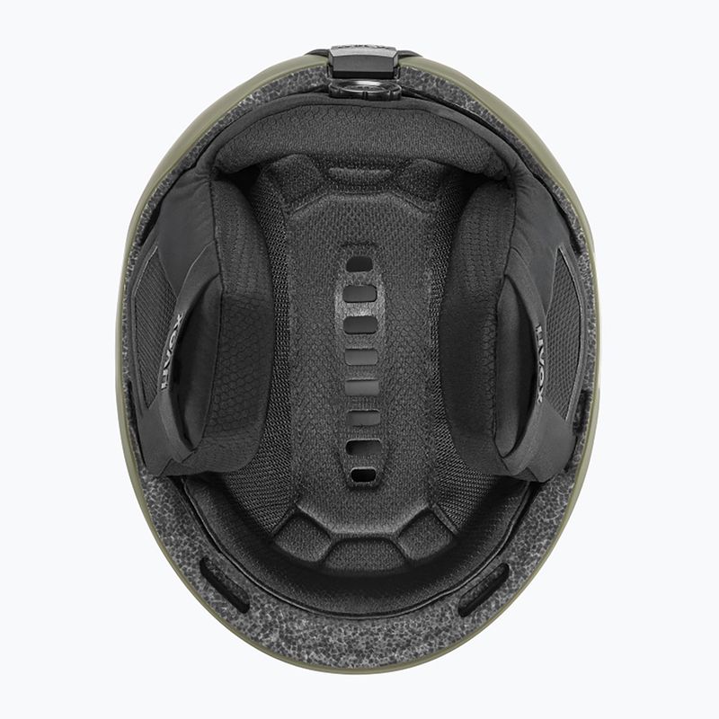 Скиорска каска UVEX Monte LT MIPS khaki matt 5