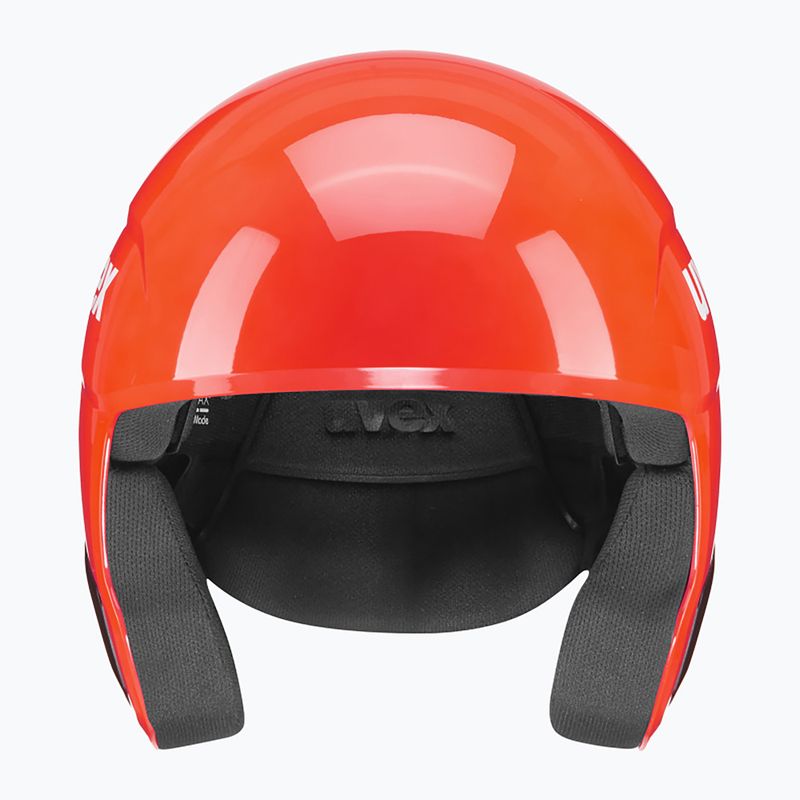 Детска скиорска каска UVEX Race Up electric red 2