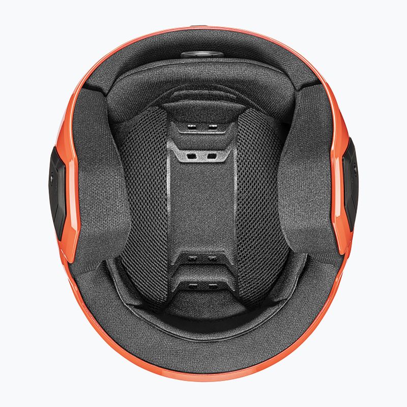 Детска скиорска каска UVEX Race Up electric red 5