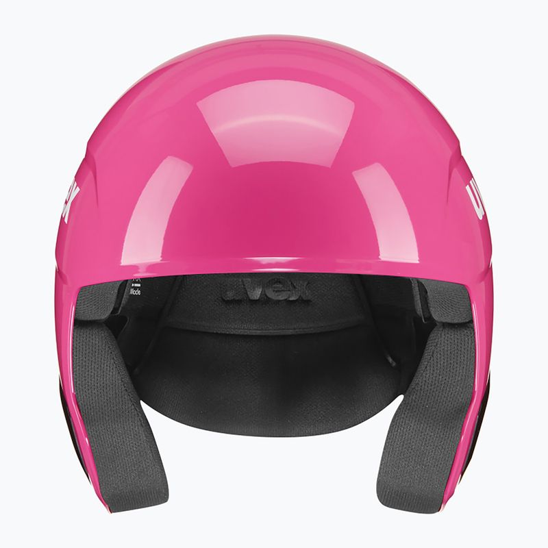 Детска скиорска каска UVEX Race Up pink 2