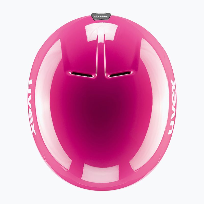 Детска скиорска каска UVEX Race Up pink 4