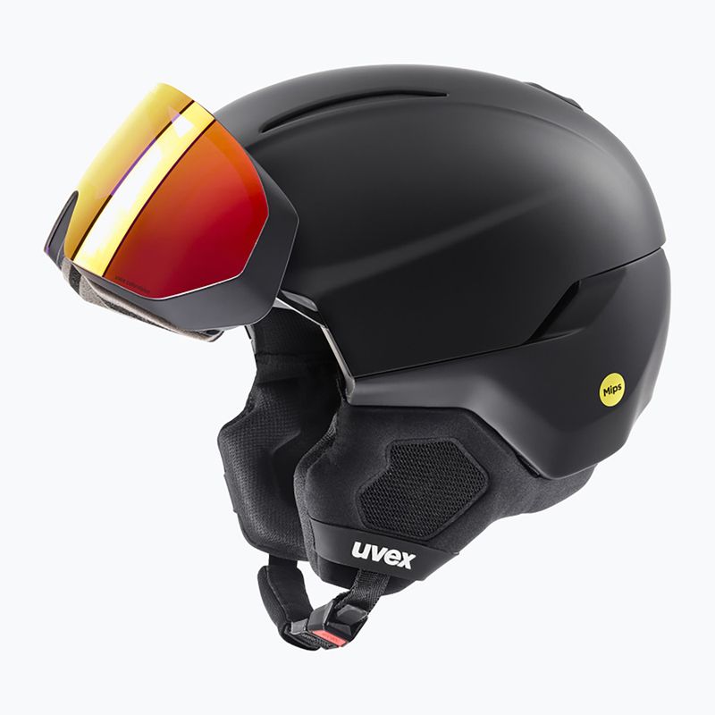 Скиорска каска UVEX Horizon CV MIPS black matte 6