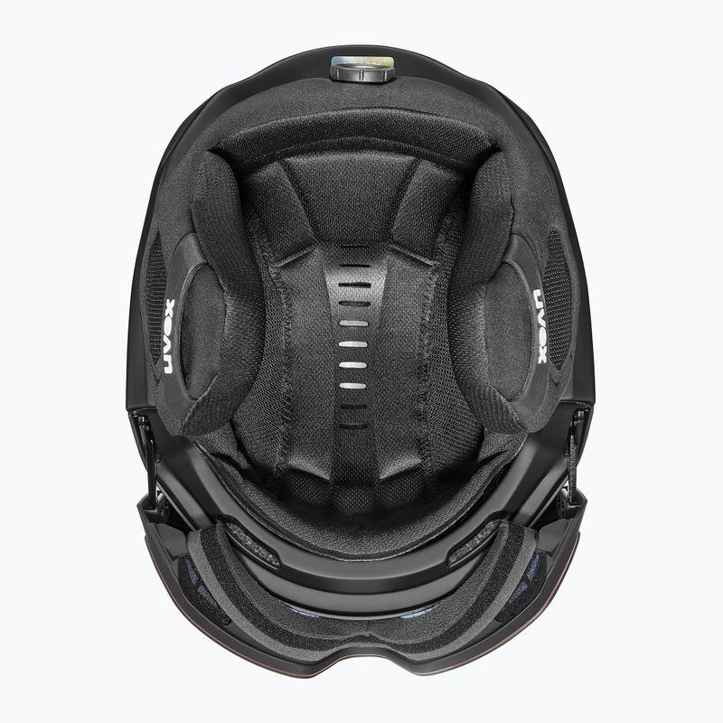 Скиорска каска UVEX Ultimate Horizon MIPS black/black mat 4