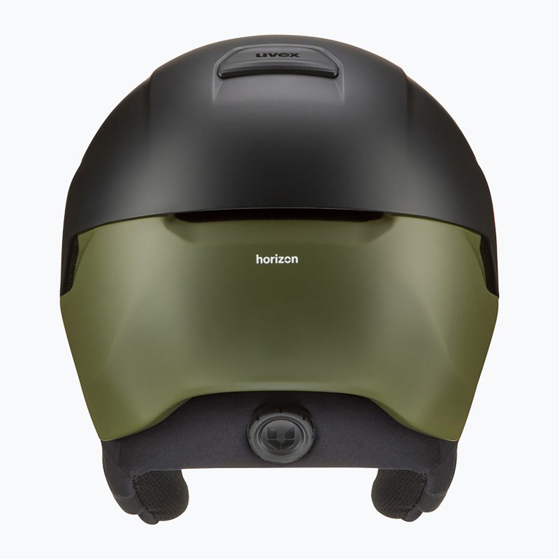 Скиорска каска UVEX Horizon CV black/khaki matt 3