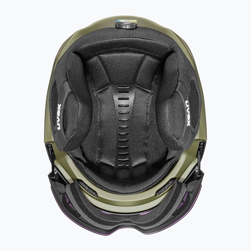 Скиорска каска UVEX Horizon CV black/khaki matt 5