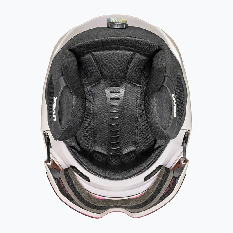 Скиорска каска UVEX Horizon CV warm grey matt 5