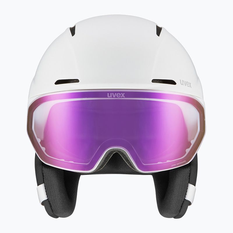 Скиорска каска UVEX Horizon V Mag MIPS white matt 2