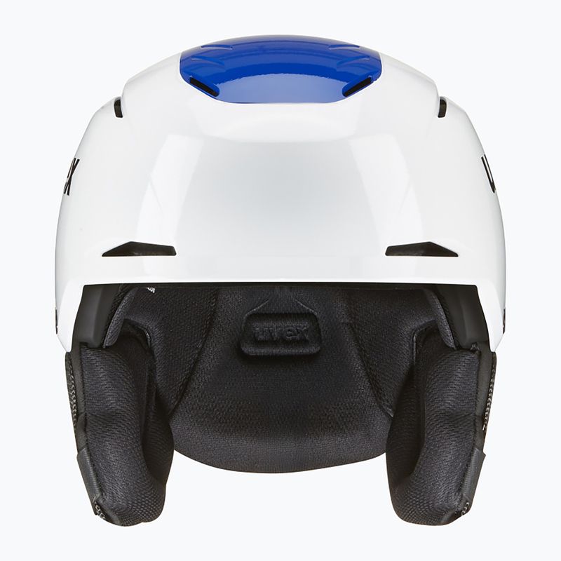 Скиорска каска UVEX Resolution SL white/blue 2