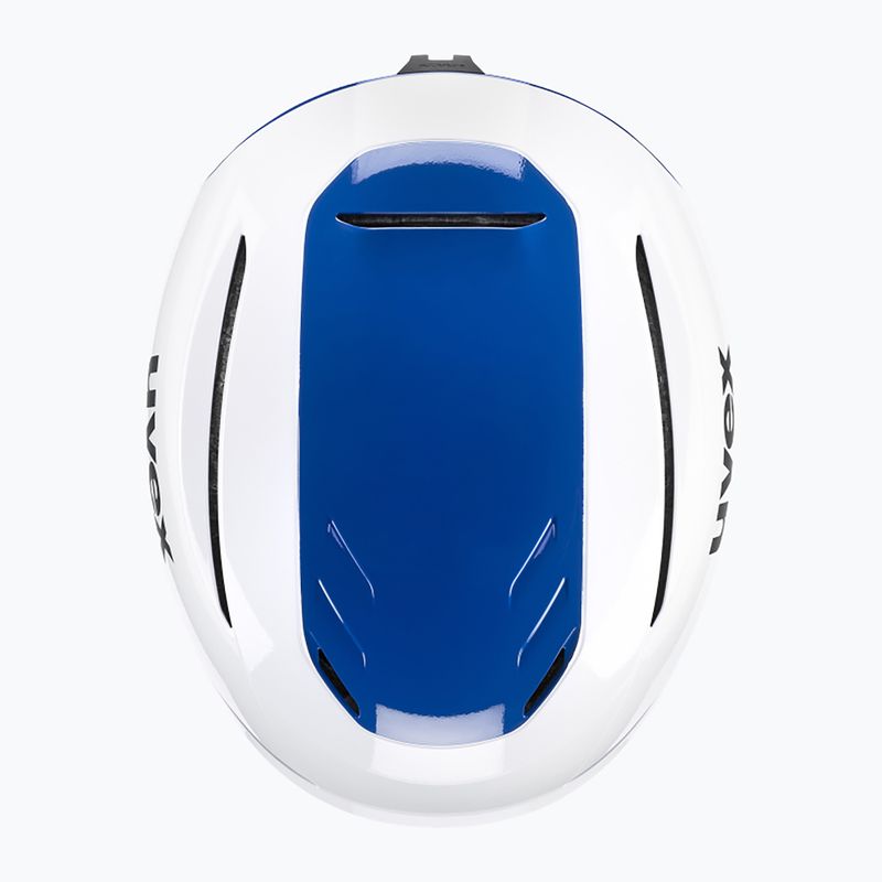 Скиорска каска UVEX Resolution SL white/blue 4