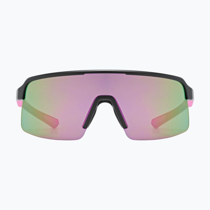 Детски слънчеви очила UVEX Dyrt Jr black pink mat/mirror pink 2