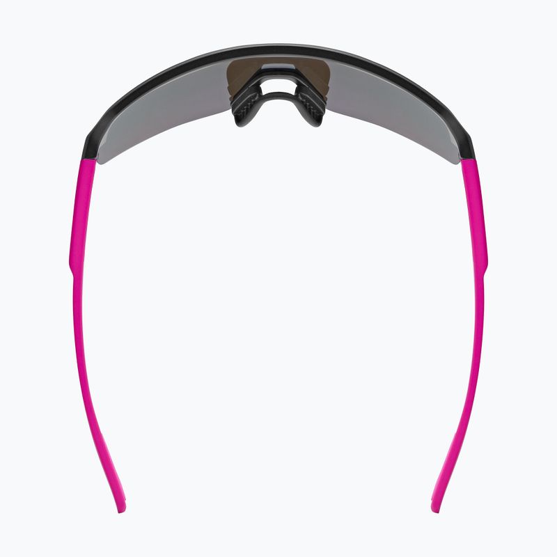 Детски слънчеви очила UVEX Dyrt Jr black pink mat/mirror pink 4