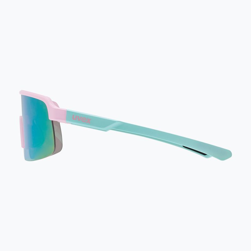 Детски слънчеви очила UVEX Dyrt Jr pink/green matt/mirror pink 5