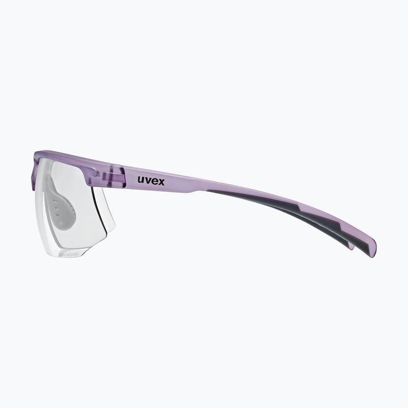 Слънчеви очила UVEX Aerios Small V purple matt/smoke 5