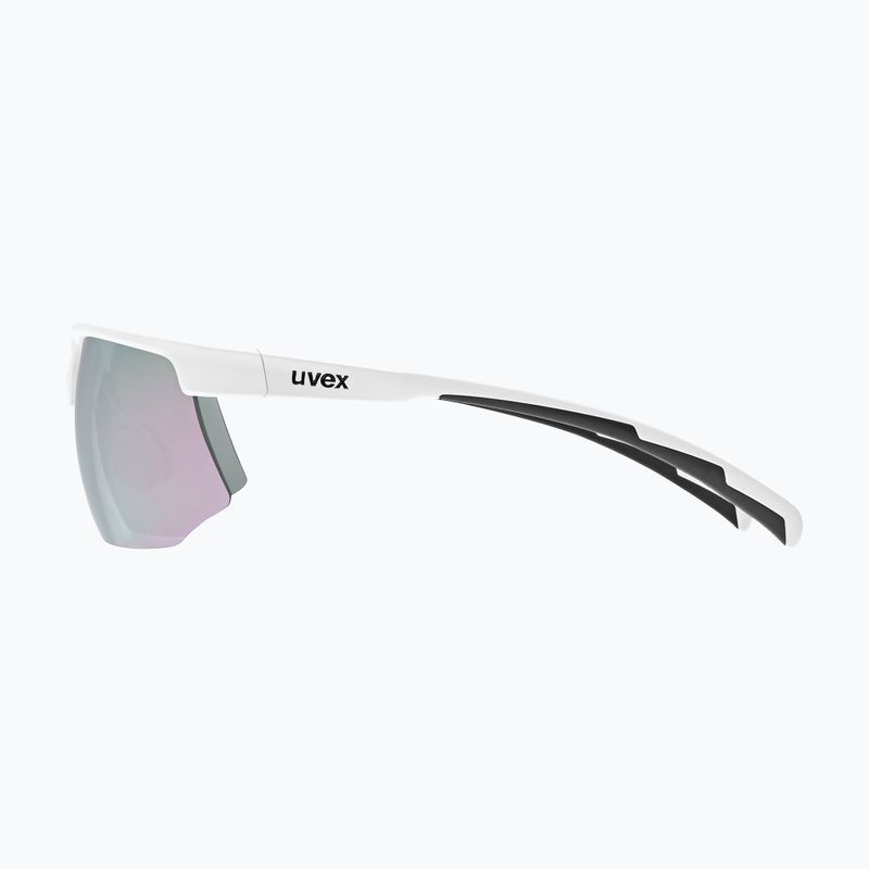 Слънчеви очила UVEX Aerios Small white matt/mirror rose 5