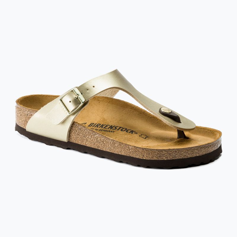 Дамски джапанки BIRKENSTOCK Gizeh BF Regular gold 8