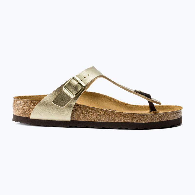 Дамски джапанки BIRKENSTOCK Gizeh BF Regular gold 9