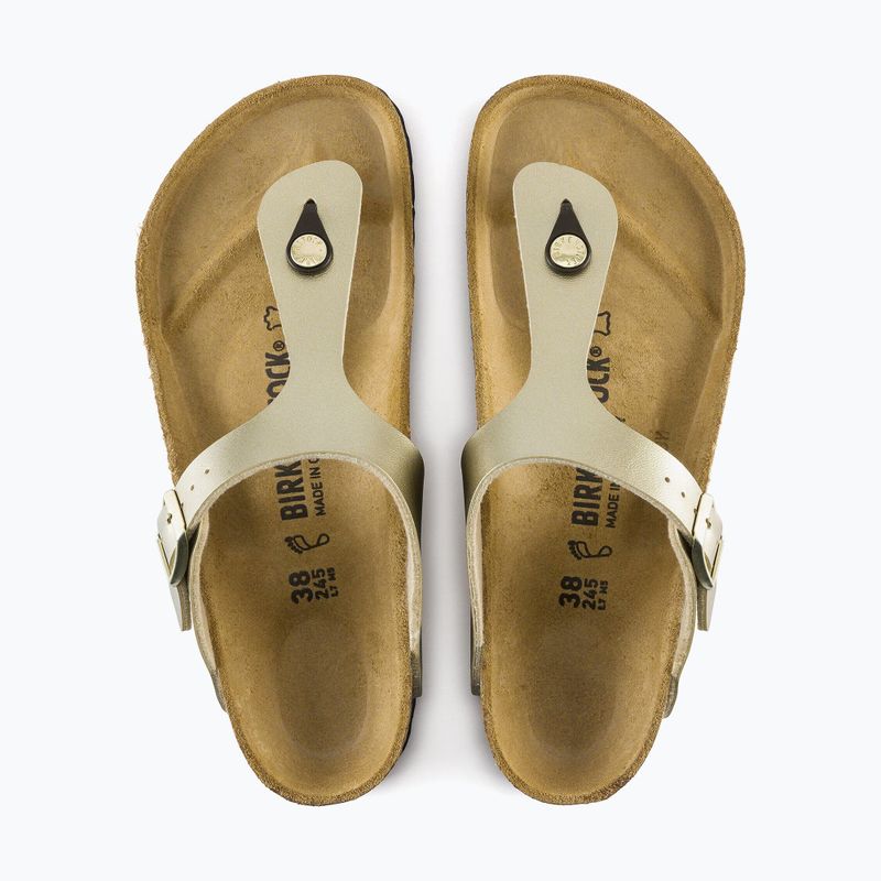 Джапанки BIRKENSTOCK Gizeh Birko-Flor Narrow gold 10