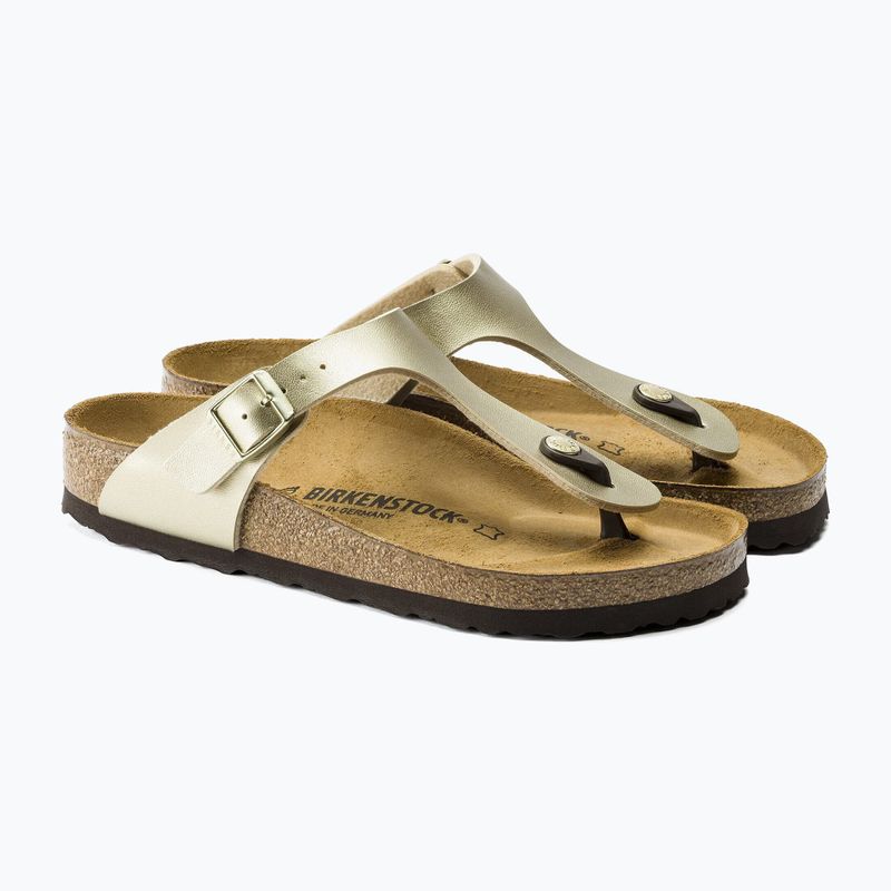 Джапанки BIRKENSTOCK Gizeh Birko-Flor Narrow gold 11