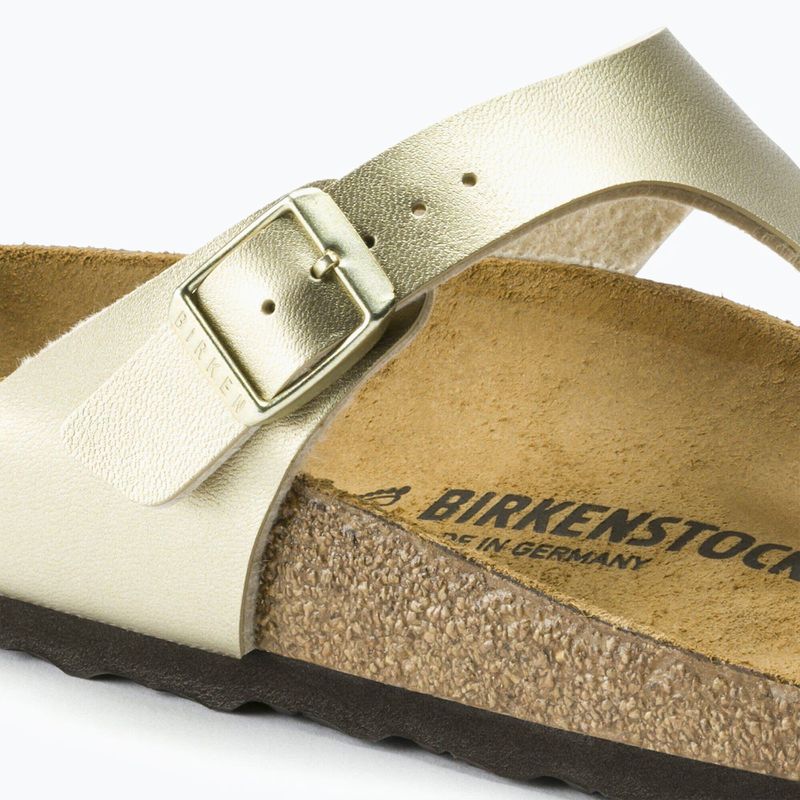 Джапанки BIRKENSTOCK Gizeh Birko-Flor Narrow gold 13