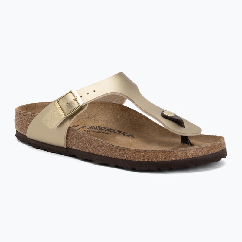 Джапанки BIRKENSTOCK Gizeh Birko-Flor Narrow gold
