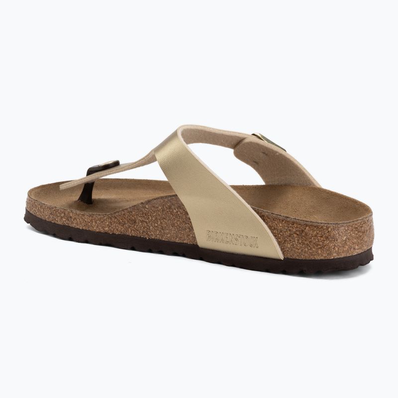 Джапанки BIRKENSTOCK Gizeh Birko-Flor Narrow gold 3