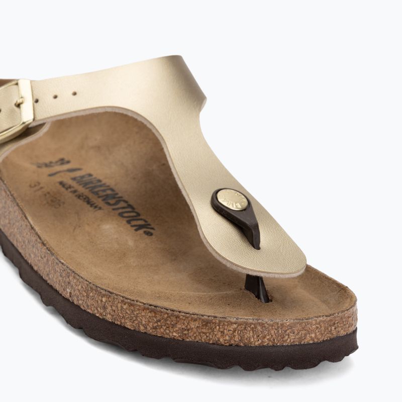 Джапанки BIRKENSTOCK Gizeh Birko-Flor Narrow gold 7