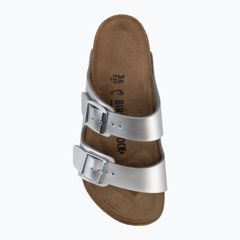 Чехли BIRKENSTOCK Arizona Birko-Flor silver 5