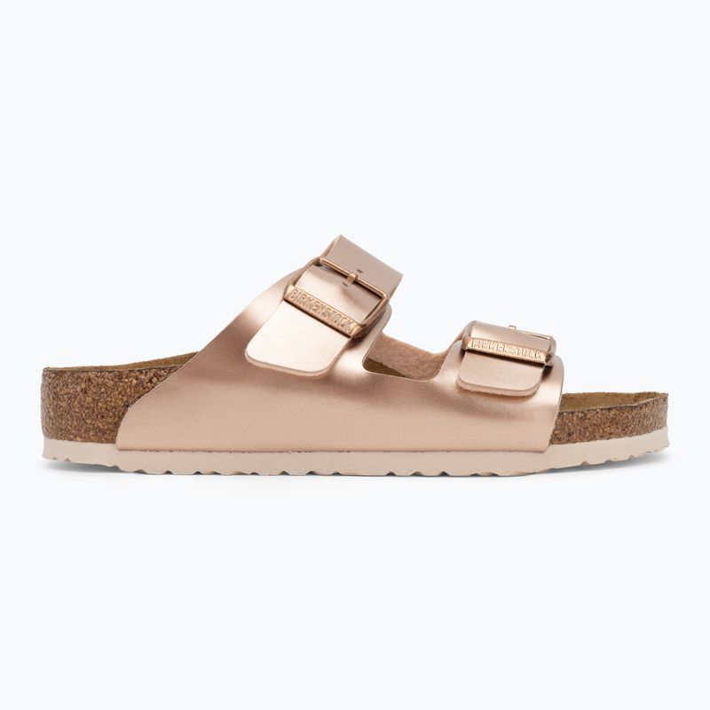 BIRKENSTOCK Arizona BF Regular електрически метални медни джапанки 2