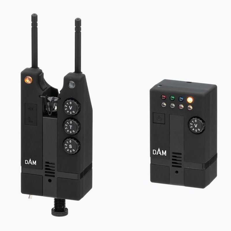Сигнализатори DAM Hi-T Bite Alarm Set 4+1 синьо/червено/зелено/жълто 2